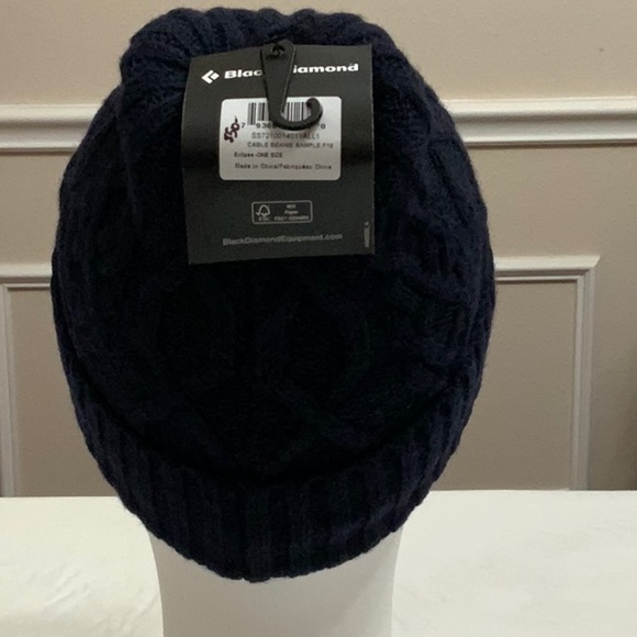 Black Diamond CABLE BEANIE - Navy (Eclipse) - Picture 5 of 11